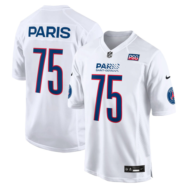 Paris Saint-Germain White 2025 Soccer x NFL Game Jersey