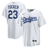 Los Angeles Dodgers Kyle Tucker White Home Replica Jersey