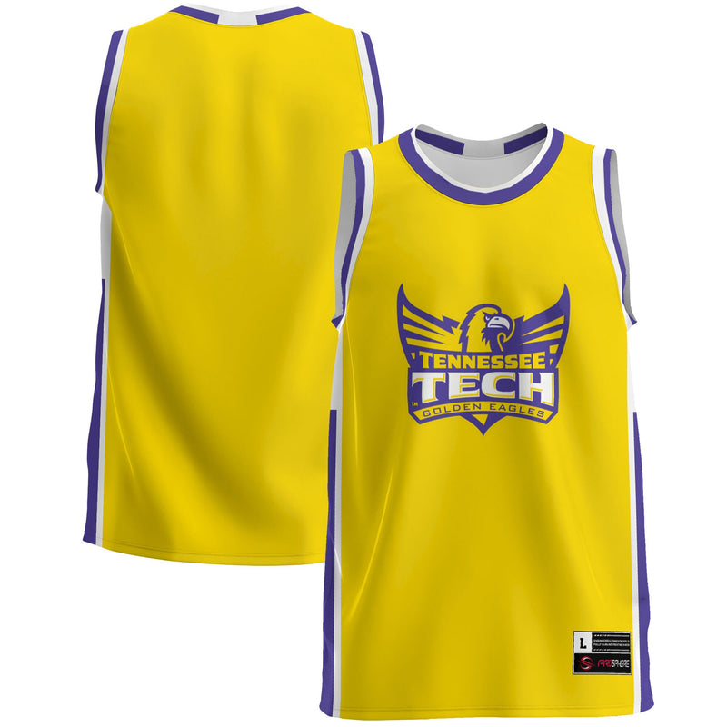 Tennessee Tech Golden Eagles Lightweight Basketball Jersey - Gold