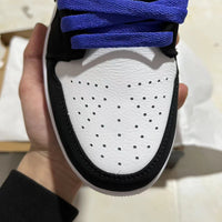 Retro Low Top Basketball Shoes, Black White Colorway, Lace Up Design, Casual Gift for Shoe Lovers