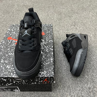 Low Top Sneakers, Black Colorway, Lace Up Design, Casual Gift for Sneaker Fans
