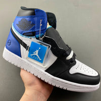 High Top Sneakers, Red Black Colorway, Leather Footwear, Lace Up Design, Casual Gift for Sneaker Fans