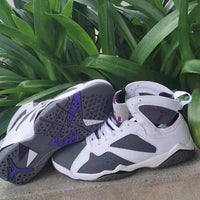 Sneakers, Dark Gray Purple Colorway, Lace Up Design, Casual Gift for Sneaker Fans