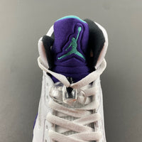 Retro Low Top Sneakers, Blue White Purple Colorway, Leather Footwear, Lace Up Design, Casual Gift for Sneaker Fans