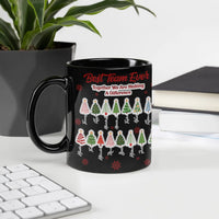 Custom Team Names Tree Holiday Coffee Cup, Best Team Ever Christmas Mug, Xmas Coworker Office Party Mug, Ceramic Present for Staff