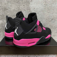 Sneakers, Black Red Pink Colorway, Lace Up Design, Casual Gift for Sneaker Fans