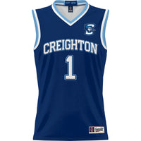 #1 Creighton Bluejays Lightweight Basketball Jersey - Blue