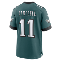 Philadelphia Eagles Jihaad Campbell Midnight Green Team Game Jersey