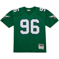 Philadelphia Eagles Clyde Simmons Kelly Green Legacy Replica Jersey