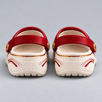 ALA Script - Crimson Clogs With Game-Day Confidence