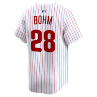 Philadelphia Phillies Alec Bohm White Home Limited Player Jersey