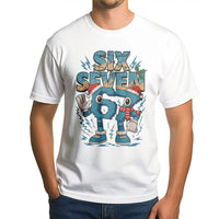 Humorous Gaming Character Holiday T-Shirt, Number 67 Christmas T-Shirt, Retro Gamer Meme Graphic T-Shirt, Xmas Video Game Tee, Present for Gamers