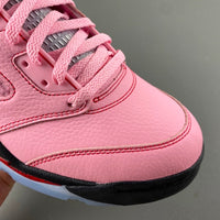 Low Top Sneakers, Pink Colorway, Lace Up Design, Casual Gift for Sneaker Fans