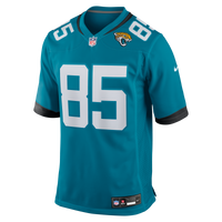 Jacksonville Jaguars Brenton Strange Teal Team Game Jersey