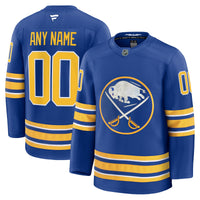 Buffalo Sabres Royal Home Premium Custom Jersey