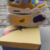 Sneakers, Yellow Blue Colorway, Lace Up Design, Casual Gift for Sneaker Fans