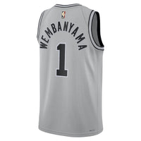 San Antonio Spurs Classic Edition Jersey - Silver - Victor Wembanyama
