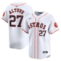Houston Astros Jose Altuve White Home Limited Player Jersey