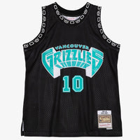 Vancouver Grizzlies Mike Bibby 1998 Team Color Swingman Jersey - Black