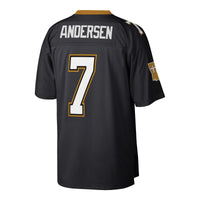 New Orleans Saints Morten Andersen Black Retired Player Legacy Replica Jersey