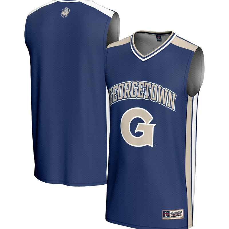 Georgetown Hoyas Spirit Basketball Jersey - Navy