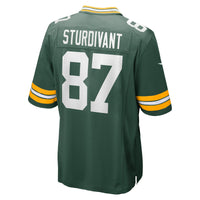 Green Bay Packers J. Michael Sturdivant Green Team Game Jersey