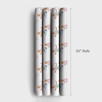 Winter Sports Christmas Gift Wrap, Hockey Gingerbread Men Wrapping Paper, Watercolor Ice Hockey Wrapping Paper, Sporty Holiday Gift Wrap