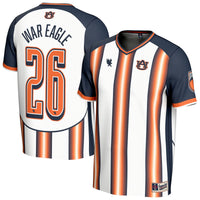 Auburn Tigers War Eagle Commemorative Fashion Soccer Jersey - White