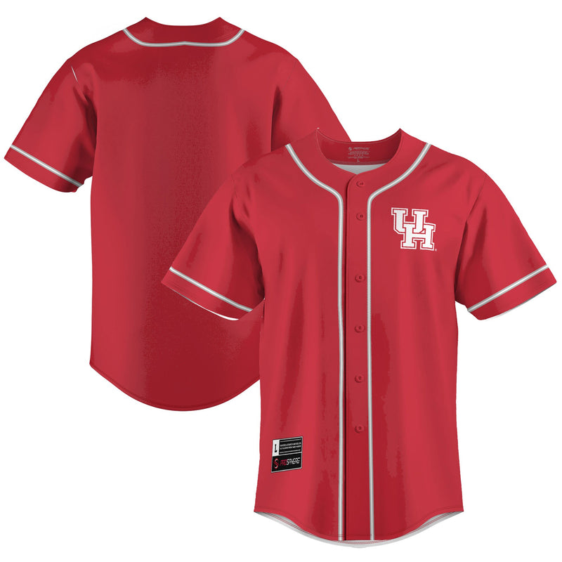 Houston Cougars Lightweight Baseball Jersey - Red