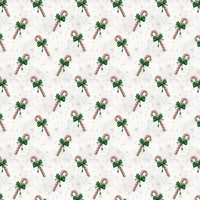 Snowflake Holiday Gift Wrap, Candy Cane Christmas Wrapping Paper, Festive Xmas Wrapping Paper, Holiday Present Wrapping Paper Roll