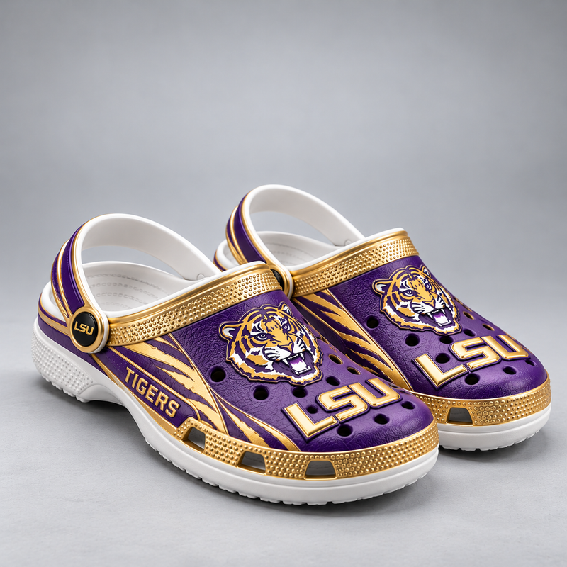 LSU Purple and Gold - A Study in Collegiate Presence
