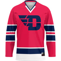 Dayton Flyers Hockey Jersey - Red