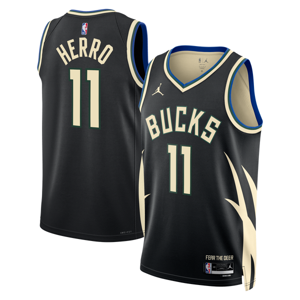 Milwaukee Bucks Statement Edition Swingman Jersey - Hunter Green - Tyler Herro