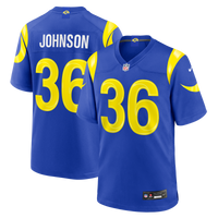 Los Angeles Rams Alex Johnson Royal Team Game Jersey