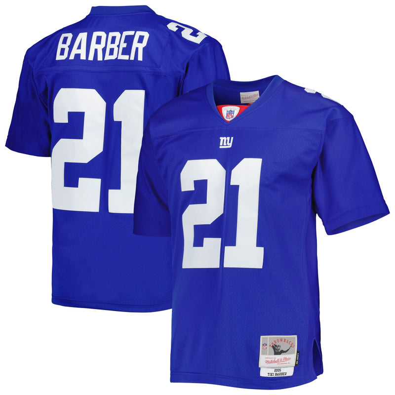 New York Giants Tiki Barber Royal Legacy Replica Jersey