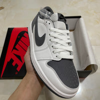 Low Top Sneakers, Gray Colorway, Lace Up Design, Casual Gift for Sneaker Fans