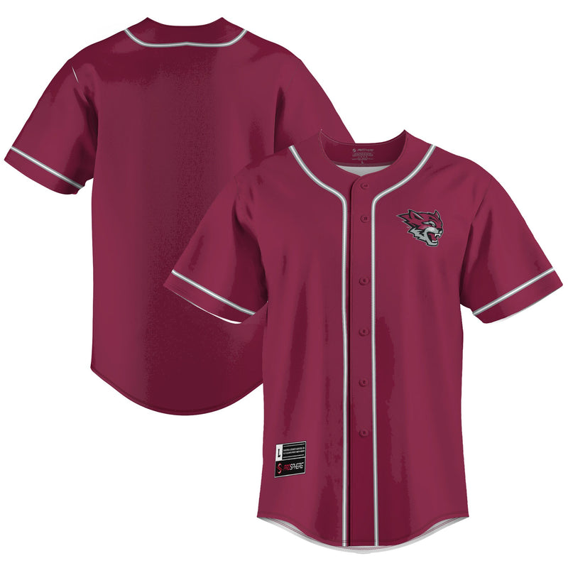 Cal State Chico Wildcats Lightweight Baseball Jersey - Cardinal