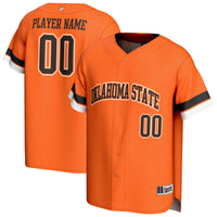 Oklahoma State Cowboys NIL Pick-A-Player Lightweight Baseball Jersey - Orange