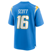Los Angeles Chargers JK Scott Powder Blue Game Jersey
