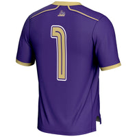 James Madison Dukes #1 Lightweight Lacrosse Jersey - Purple