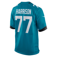 Jacksonville Jaguars Anton Harrison Teal Game Jersey