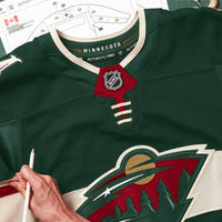 Minnesota Wild Green Home Authentic Pro Jersey
