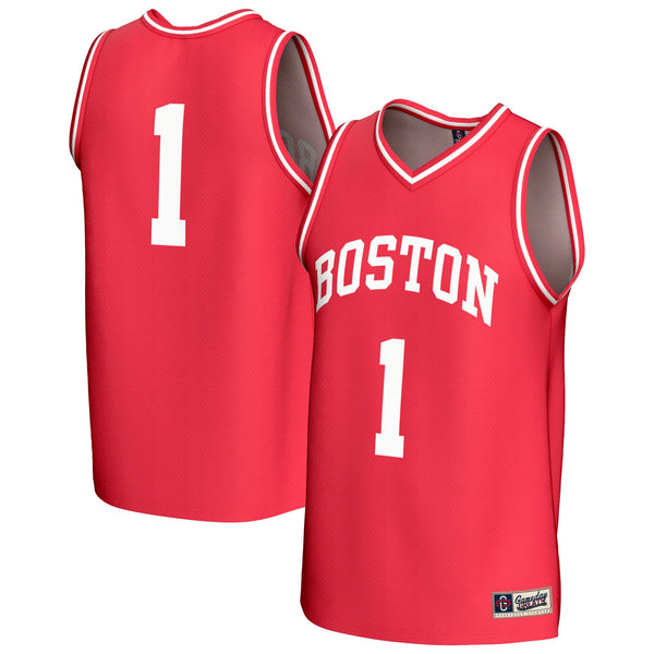 Boston University Lightweight Collegiate Basketball Fashion Jersey - Scarlet