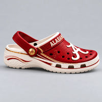 ALA Script - Crimson Clogs With Game-Day Confidence