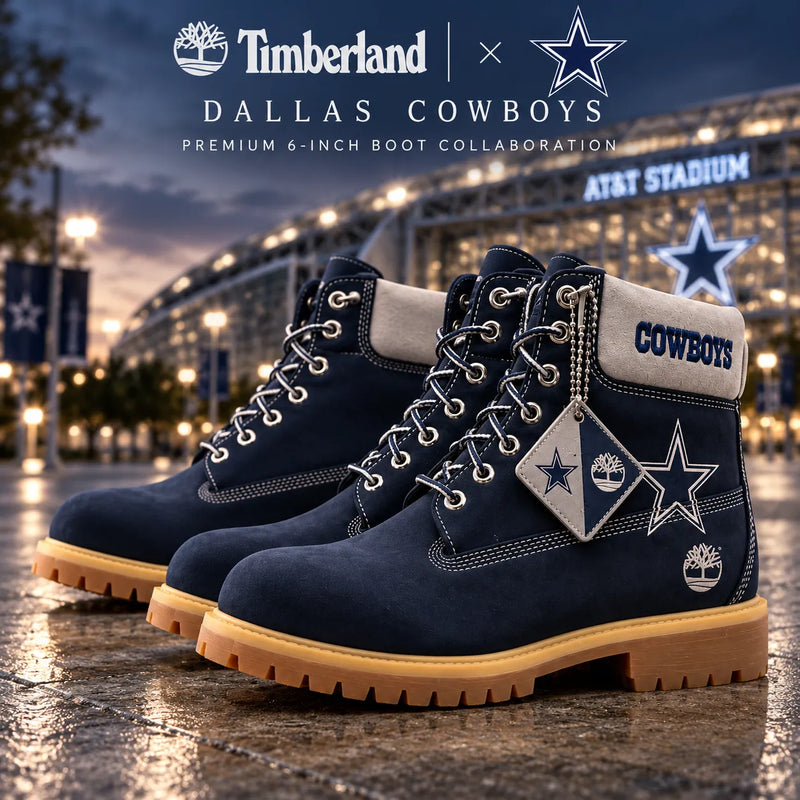 DAL Star Navy - Game-Day Confidence on a 6-Inch Boot