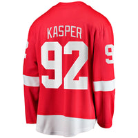 Detroit Red Wings Marco Kasper Red Home Breakaway Jersey
