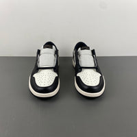 Low Top Sneakers, Black Beige Colorway, Reverse Hook Design, Lace Up Design, Casual Gift for Sneaker Fans