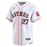 Houston Astros Jose Altuve White Home Limited Player Jersey