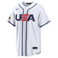 USA Baseball Ernie Clement White 2026 World Baseball Classic Home Stadium Jersey