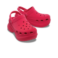 Bae Velvet Classic Clogs - Digital Raspberry
